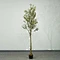 artificial potted olive tree